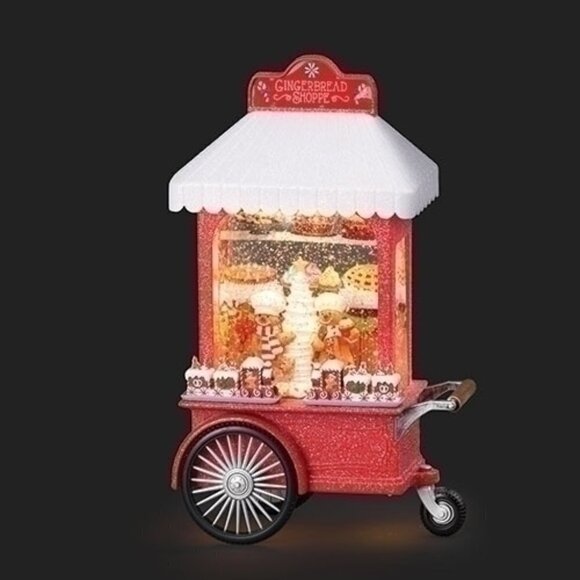 Gingerbread Cart Snowglobe